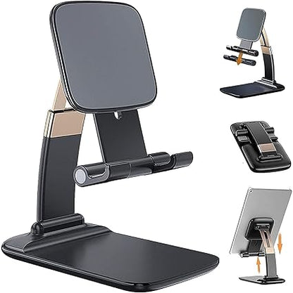 Upgraded Folding Desktop Stand Tablet Smartphone Universal Telescopic